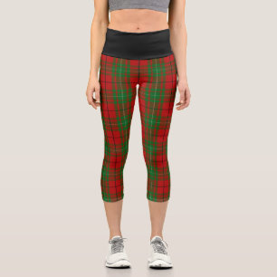Leggings Capri Clan classique MacAulay Tartan Plaid