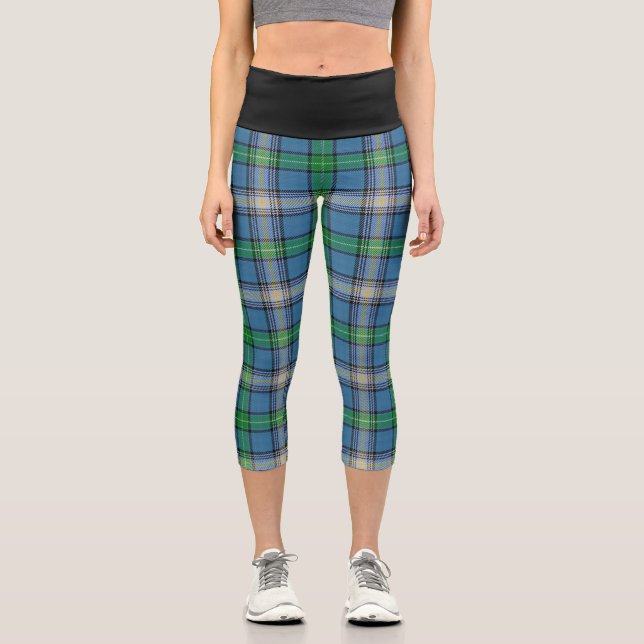 Leggings Capri Clan classique MacDowall Tartan Plaid (Recto)