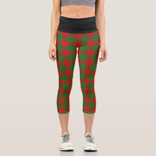 Leggings Capri Clan Classique Moncreiffe Tartan Plaid