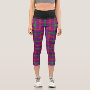 Leggings Capri Clan Classique Montgomery Tartan Plaid