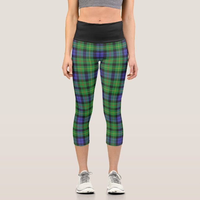 Leggings Capri Clan Classique Rollo Tartan Plaid (Recto)
