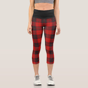 Leggings Capri Clan classique Wemyss Tartan Plaid