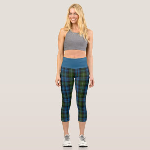 Leggings Capri Clan Mackenzie Tartan Plaid