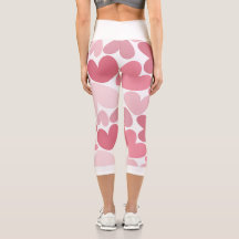 Collants à motif cœurs roses sans couture – Romant
