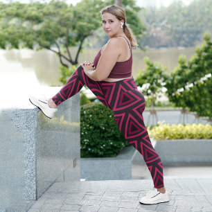 Leggings Capri Collants Capri Triangle Tribal