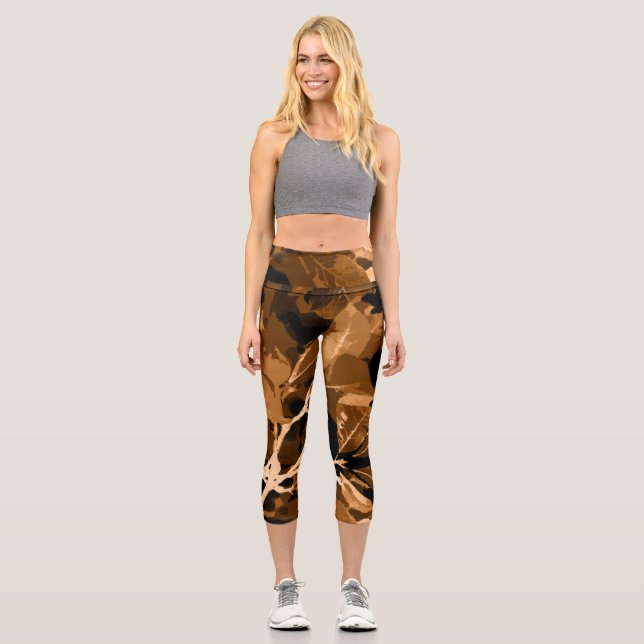Leggings Capri Couleurs d'automne, feuille 6 (Recto)