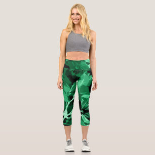 Leggings Capri Couleurs d'automne, feuille 7