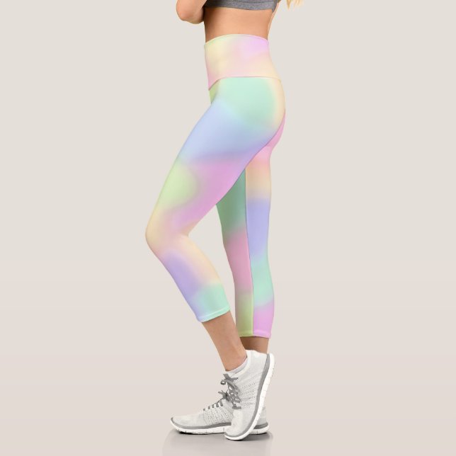 Leggings Capri Couleurs Pastel (Gauche)