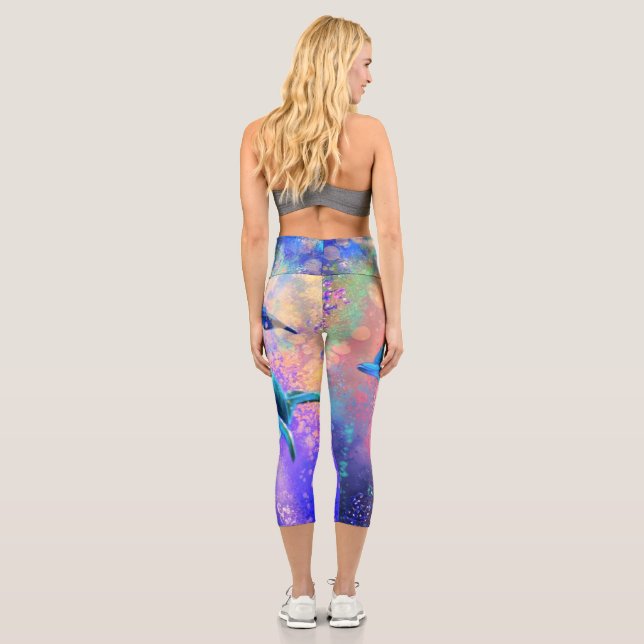 Leggings Capri Couple dauphin - Beau  (Verso)
