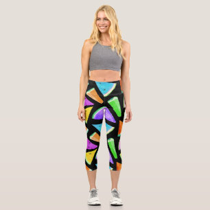 Leggings Capri Création de Motif de pastèque 7