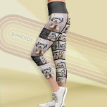 Leggings Capri Créer un collage photo personnalisé avec 8 photos<br><div class="desc">Utilisez votre photo ou vos photos préférées pour faire un plaisir à garder à partager avec vos amis. Un vêtement unique, entièrement recouvert de petites photos. Pour obtenir de meilleurs résultats, recadrez toutes vos photos en carré avant de les télécharger sur ce collage.</div>