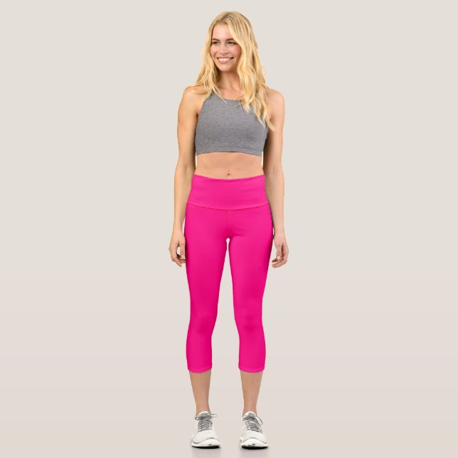 Leggings Capri Crimson vibrant (Recto)