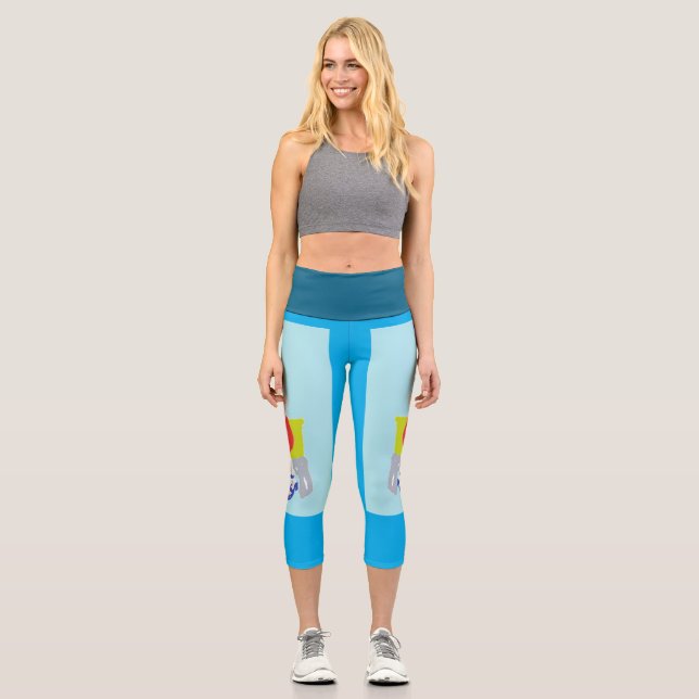 Leggings Capri croyez en vous capri (Recto)