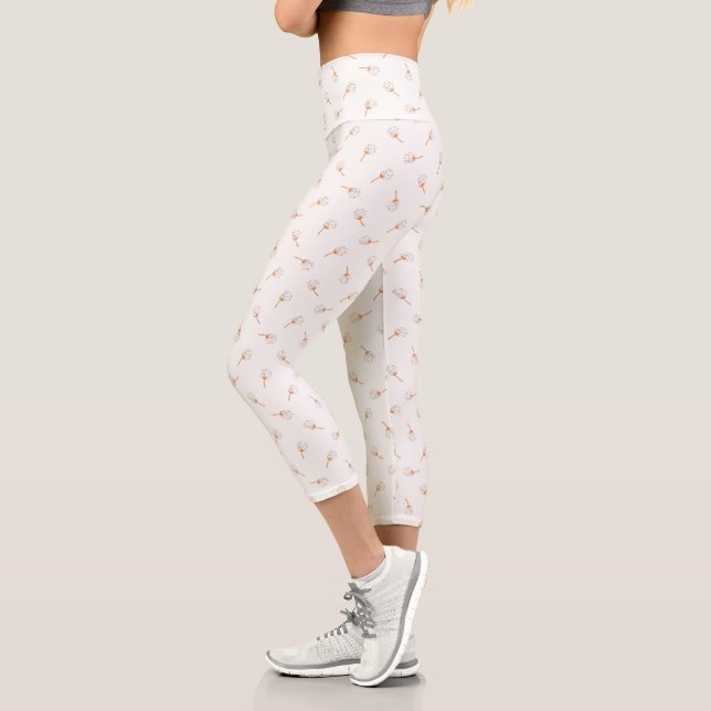 Leggings Capri Cute Polka Dot Motif (Gauche)