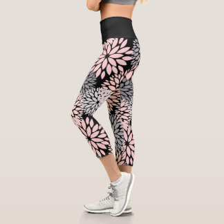 Leggings Capri Dahlia Gris rose