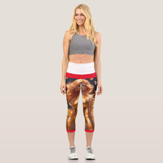 Leggings Capri Déesse de l'Amour : Portrait d'Aphrodite