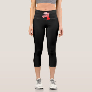 Leggings Capri Démon Rouge qui Rit