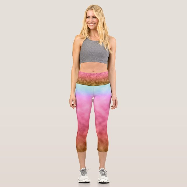 Leggings Capri Dérive Pastel (Recto)