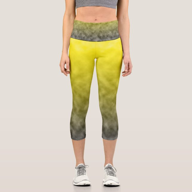 Leggings Capri Descente de la lumière des cendres (Recto)