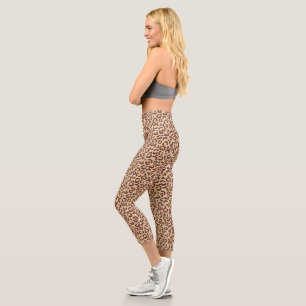 Leggings Capri Design classique série Leopard 1