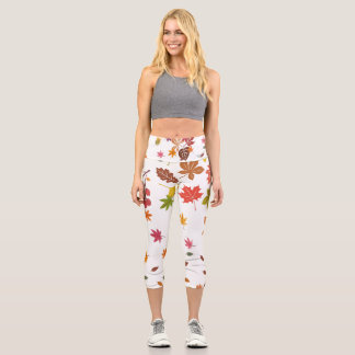 Leggings Capri Design naturel Capris haut taille