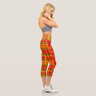 Leggings Capri dessin culturel d'Antigua-et-Barbuda