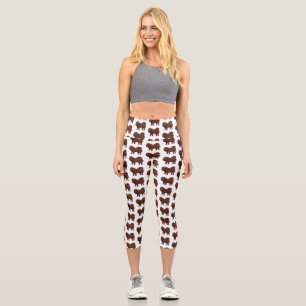 Leggings Capri dessin de Chien Tibétain Mastiff