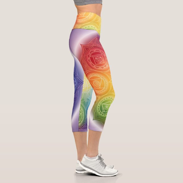 Leggings Capri Die 7 Chakren´9 (Droite)