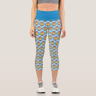 Leggings Capri Dr Seuss Chat dans le graphique de la tête du Ca