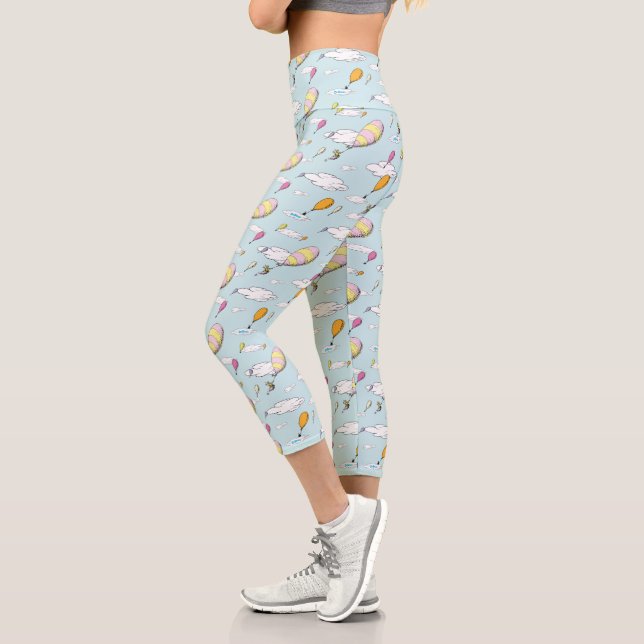 Leggings Capri Dr. Seuss | Oh, les endroits où tu vas ! (Gauche)