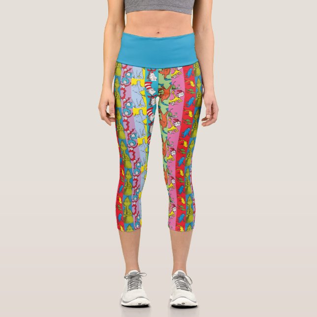 Leggings Capri Dr. Seuss | Tranche de personnage (Recto)