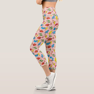 Leggings Capri Dr. Seuss Un Poisson Deux Poissons Motif