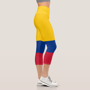 Leggings Capri Drapeau de Colombie