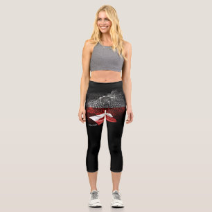 Leggings Capri Drapeau de la Pologne