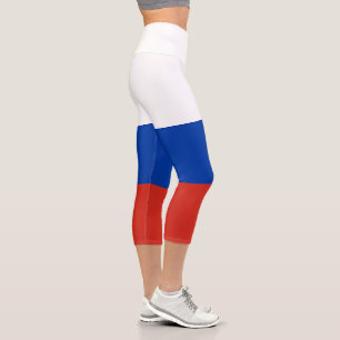 Leggings Capri Drapeau de la Russie