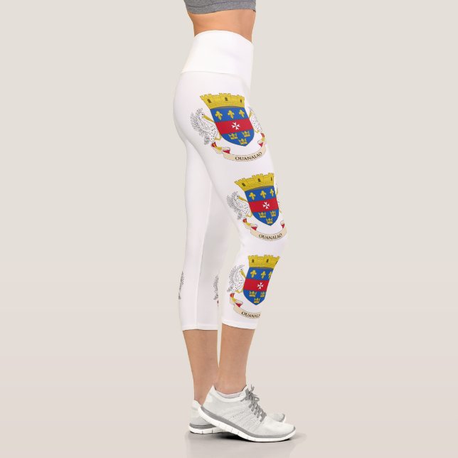 Leggings Capri Drapeau de Saint-Barthélemy (Droite)