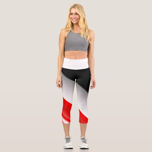 Leggings Capri DRAPEAU DE Yoga Capris EGYPTE ÉLEVÉ (Recto)
