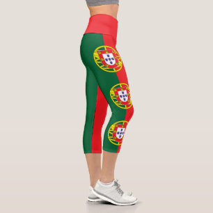 Leggings Capri Drapeau du Portugal