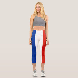 Leggings Capri drapeau français