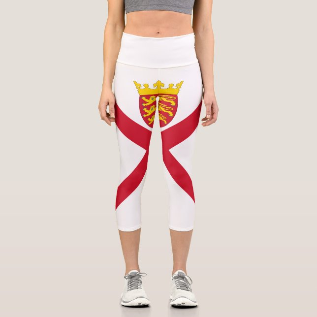 Leggings Capri Drapeau Jersey (Recto)