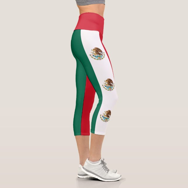 Leggings Capri Drapeau mexicain (Droite)