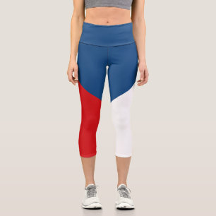 Leggings Capri Drapeau République tchèque