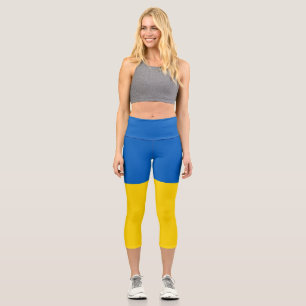Leggings Capri Drapeau ukrainien