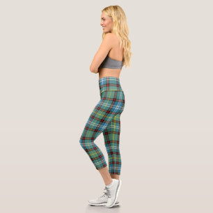 Leggings Capri Dunedin New Zealand Tartan Plaid