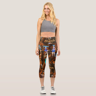 Leggings Capri Echoes of Empowerment: March 8th