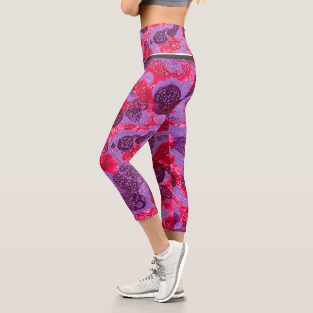 Leggings Capri Échos globulaires (Gauche)