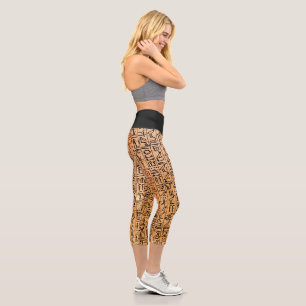 Leggings Capri Écriture égyptienne ancienne