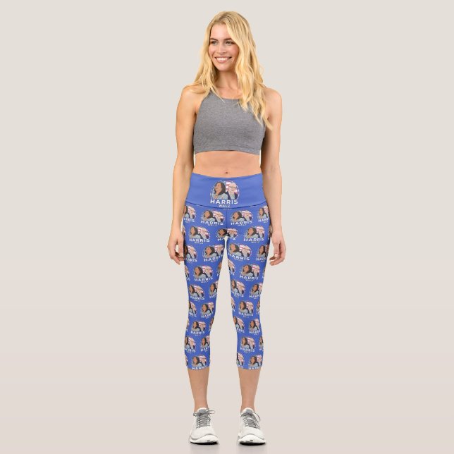 Leggings Capri Élection Harris Walz (Recto)