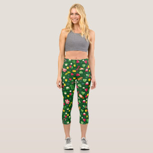 Leggings Capri Elf le Motif Candy de cinéma
