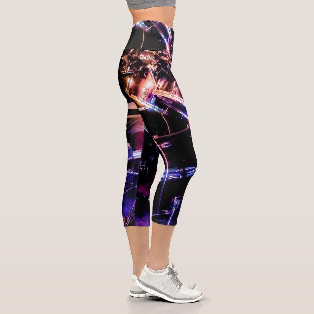 Leggings Capri Ensemble à tambour (Droite)